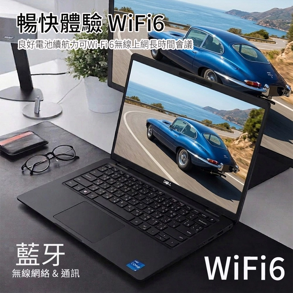 暢快體驗 Fi6良好電池續航力Wi-Fi6無線上網長時間會議藍牙無線網絡&通訊WiFi6