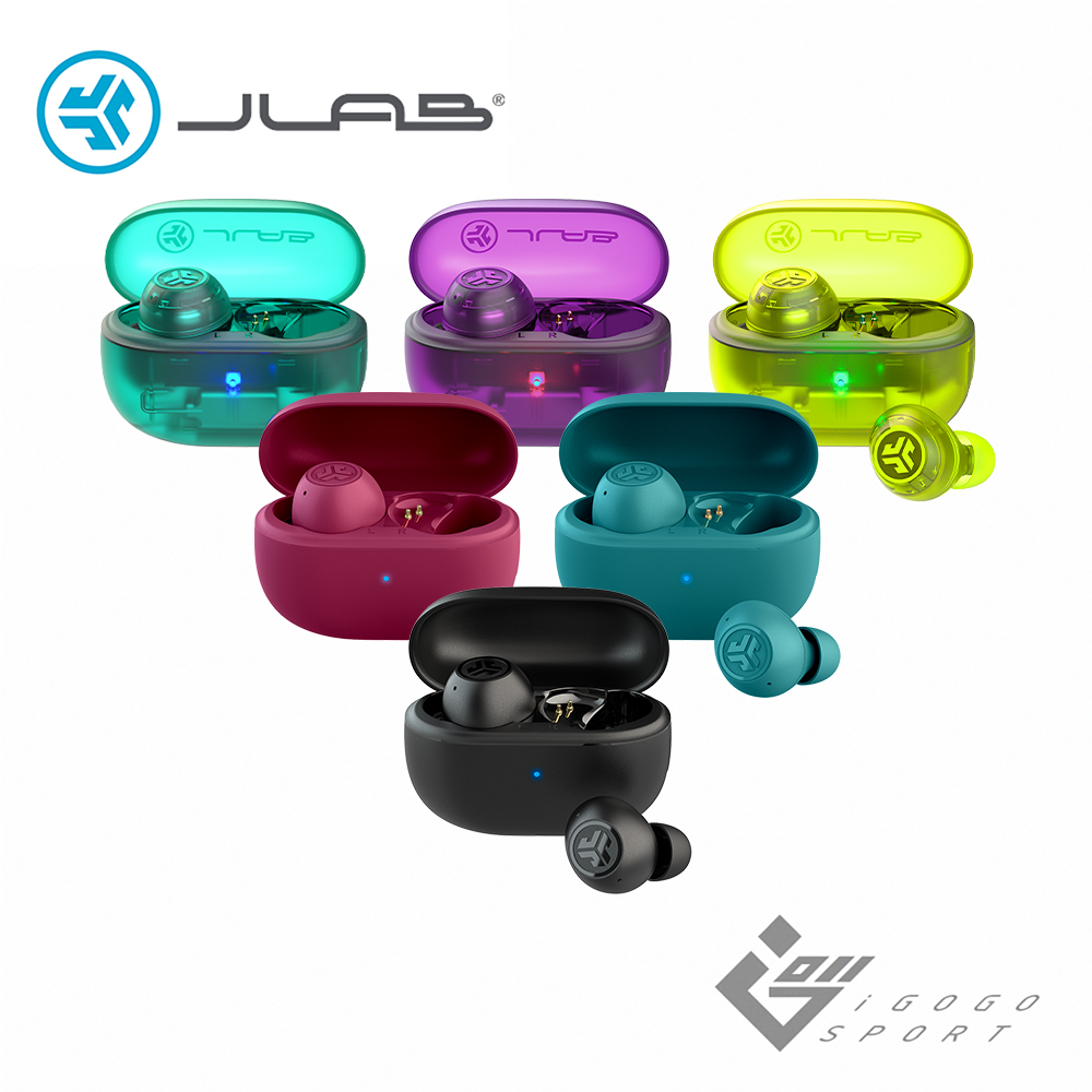 午夜黑 JLab GO POP ANC 真無線藍牙耳機