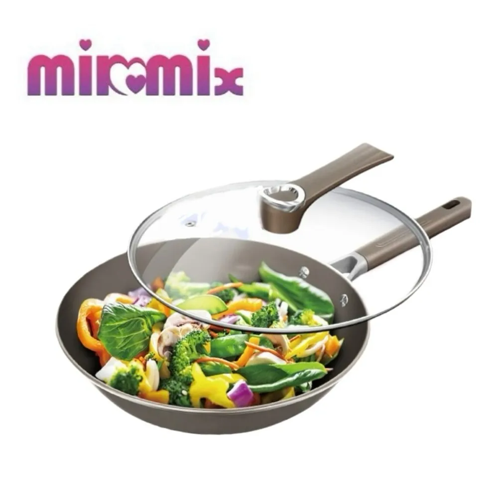 【friDay限定】【美樂美事】milomix 瓷鈦合金炒鍋 33cm
