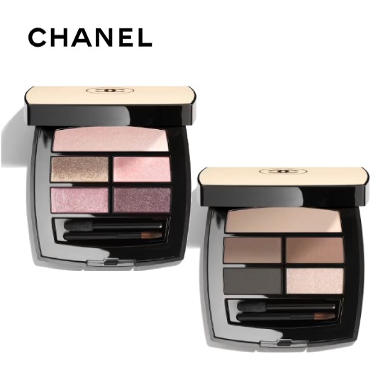 CHANEL 香奈兒時尚裸光立體眼影盤 眼彩盤4.5g-多款任選(粉色系 暖色系 #COOL #LIGHT #WARM #DEEP)
