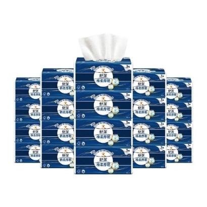 Kleenex 舒潔 棉柔厚韌三層抽取衛生紙 110抽X30包/箱
