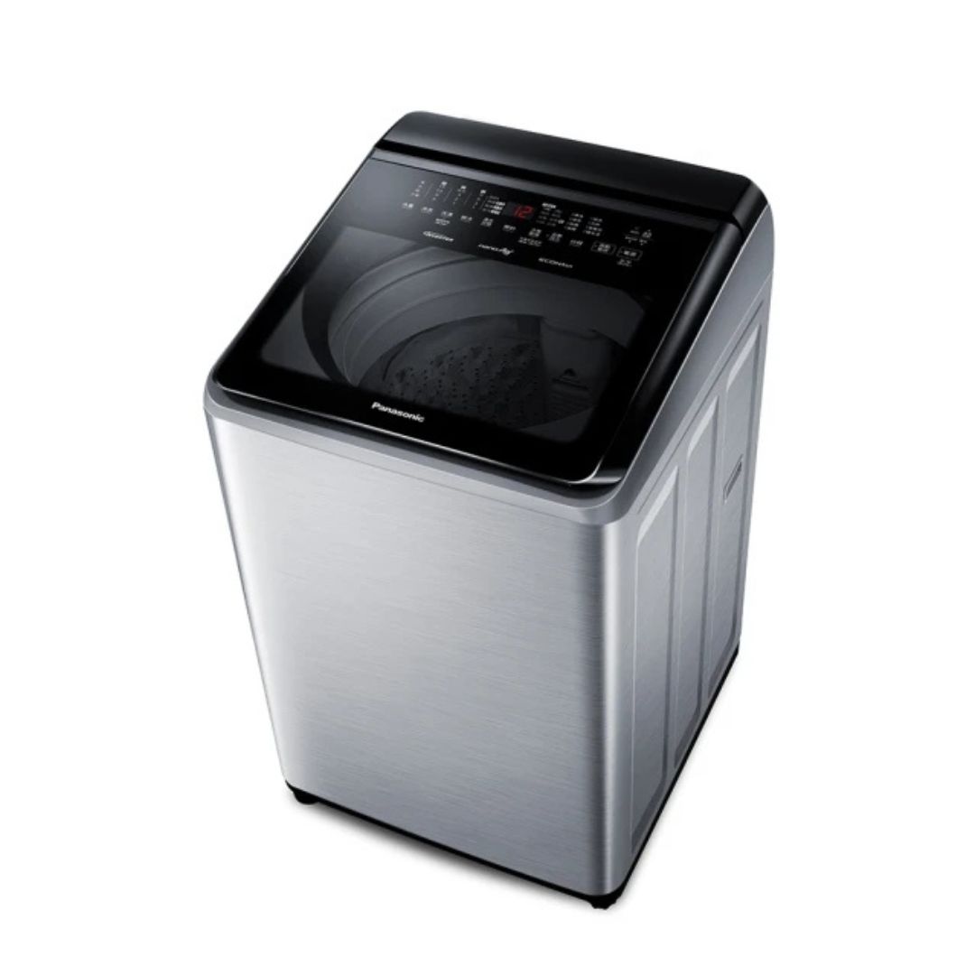 Panasonic 國際牌 17KG變頻溫水洗脫直立式洗衣機NA-V170NMS-S(不鏽鋼)含基本安裝+舊機回收