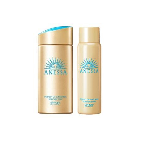 ANESSA金鑽高效防曬露NA 5X版90ml+噴霧60ml