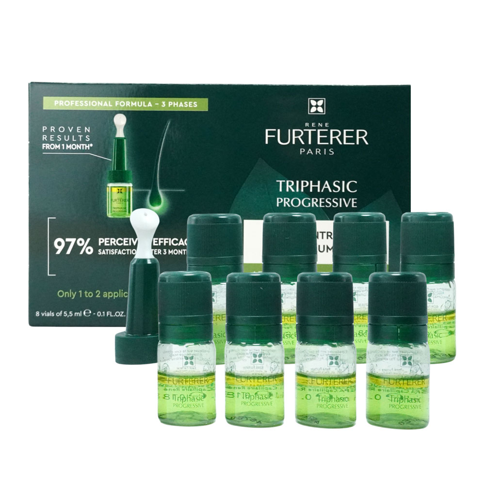 RENE FURTERER萊法耶 三項森髮調理液(5.5mlx8)[荷那法蕊/免沖洗頭皮養護精華]_國際航空
