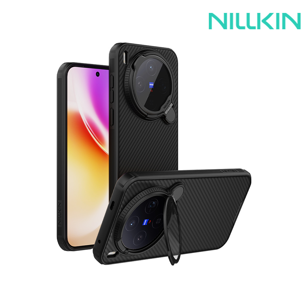 NILLKIN vivo X300/X300 Pro 5G 黑鏡 Prop 磁吸保護殼(二色)-X300 透黑鏡蓋