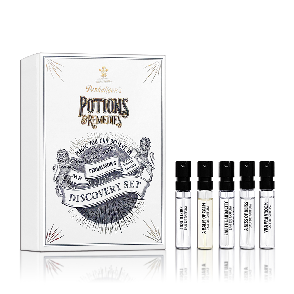 PENHALIGON’S 潘海利根 魔藥系列針管禮盒 2MLX5入(引擎之聲+愛情魔藥+勇氣之水+幸福之吻+靜謐之香)
