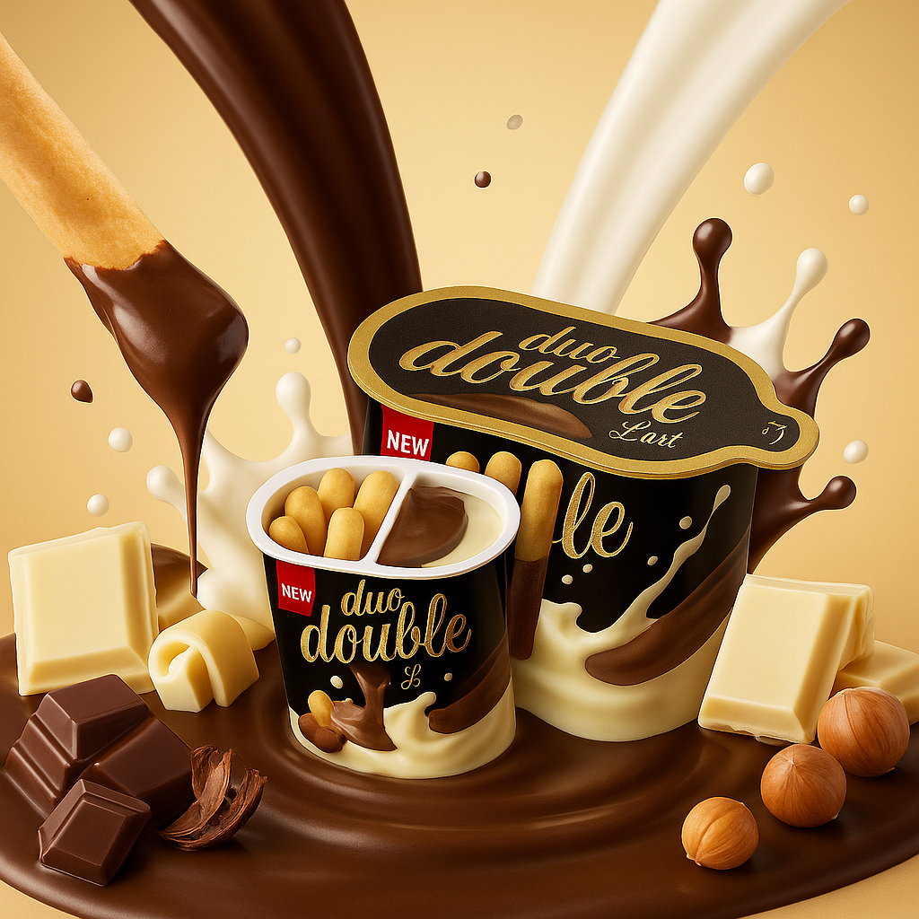 5入組 地球牌 巧克力風味雙醬棒餅