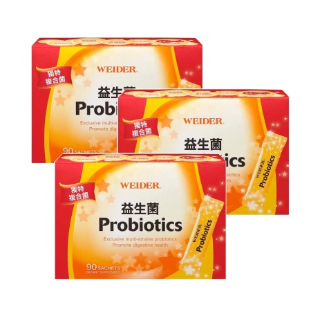 WEIDER 威德 益生菌 顆粒 90包x3盒