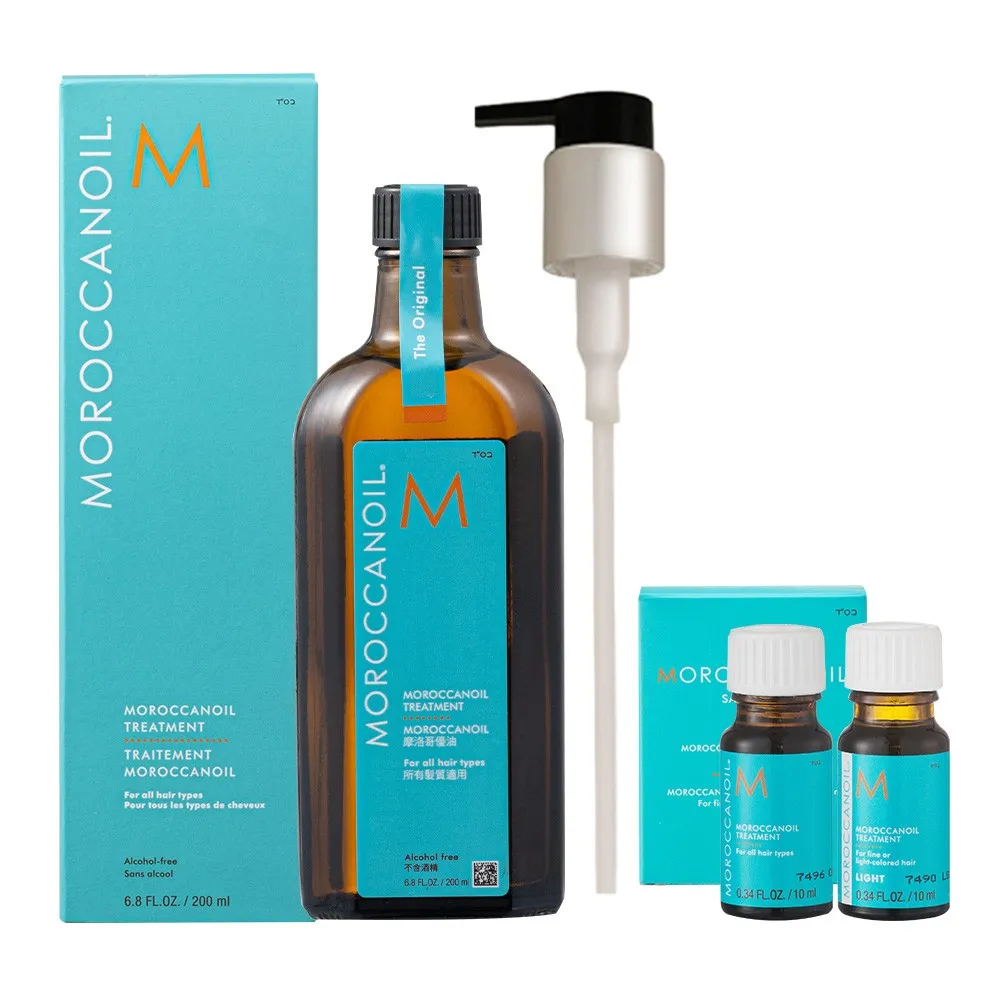 MOROCCANOIL摩洛哥優油200ml贈mini組 (優油/輕優油) 任選 公司貨
