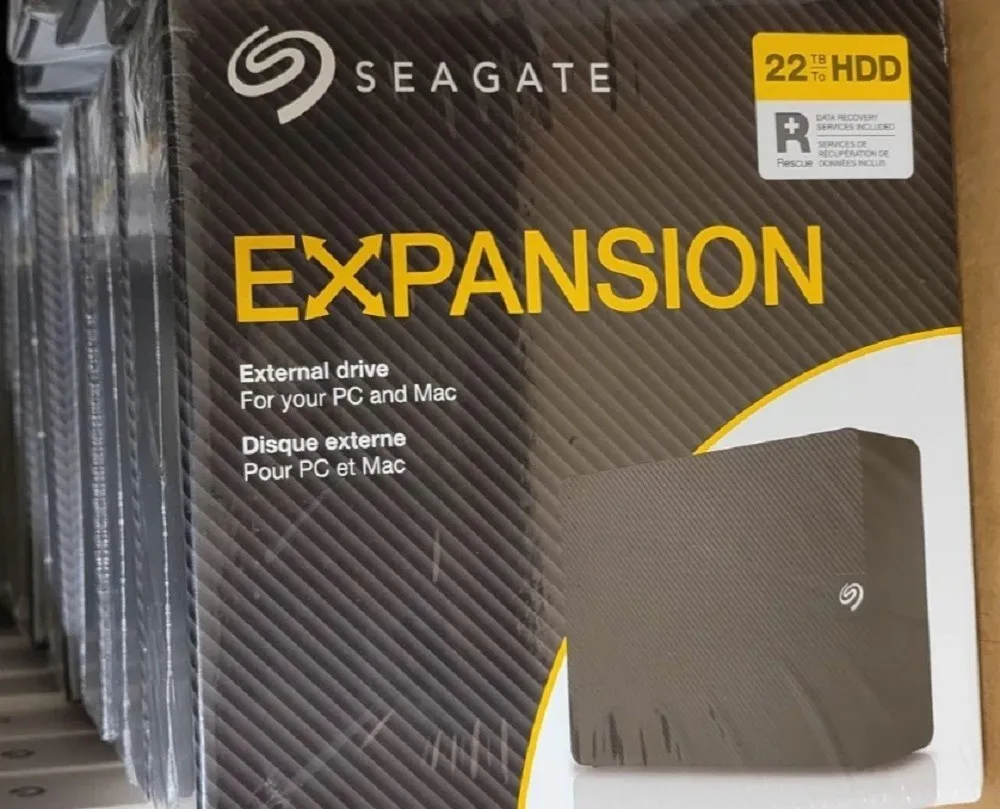 全新品 Seagate Expansion 22TB 外接硬碟 USB3.0 限量優惠