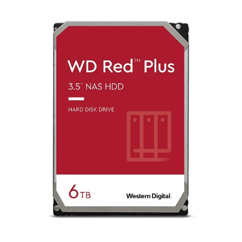 WD RED+ 紅標 Plus 6TB ( WD60EFPX )
