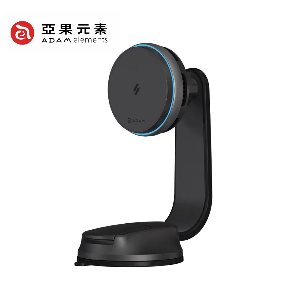 【亞果元素】CQ3 Qi2.2 25W 制冷款車用磁吸充電器