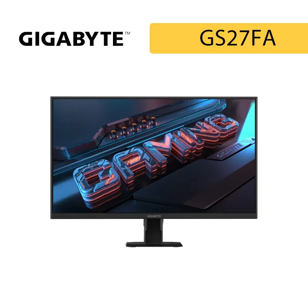 GIGABYTE 技嘉GS27FA 電競螢幕(27型/FHD/180Hz/1ms/HDMI/DP/IPS)