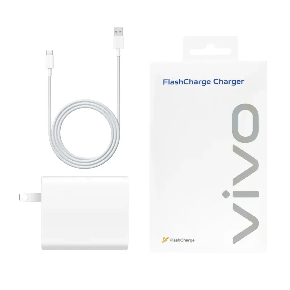 VIVO 原廠 8.5A USB-A to Type-C 90W充電組