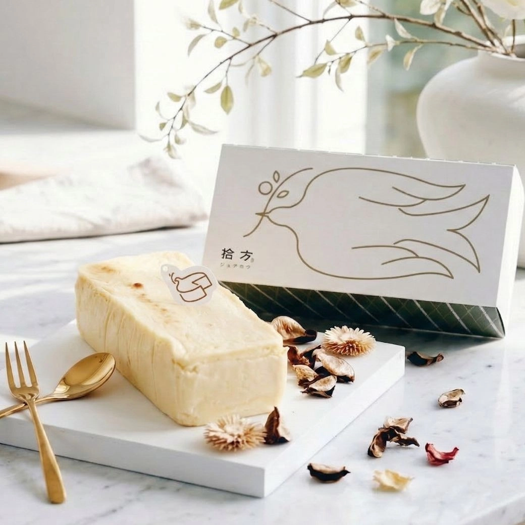 【拾方工坊】經典原味乳酪蛋糕2條