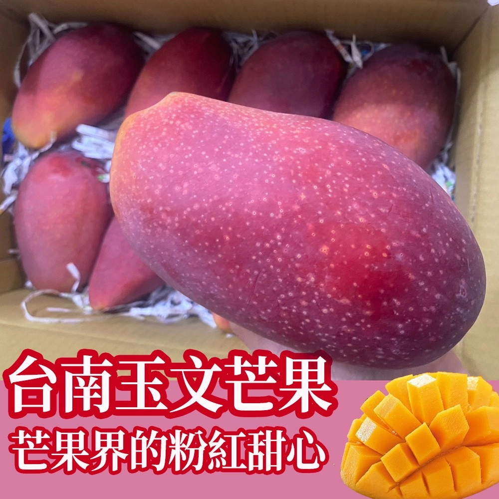 台南楠西玉文芒果10斤6-9顆