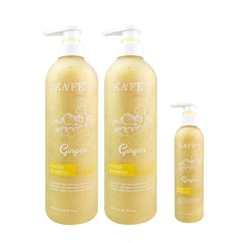 【KAFEN卡氛】《2入組》生薑韌髮頭皮洗髮精760ml【贈】生薑洗髮精250mlx1
