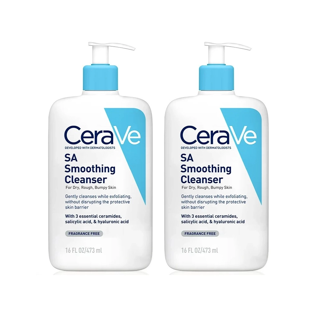 CeraVe適樂膚 
水楊酸煥膚淨嫩潔膚露 473ml 二入