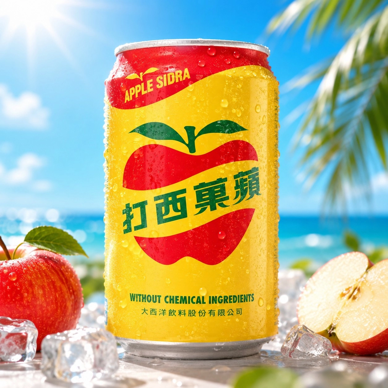 【大西洋】蘋果西打330mlx24入/箱