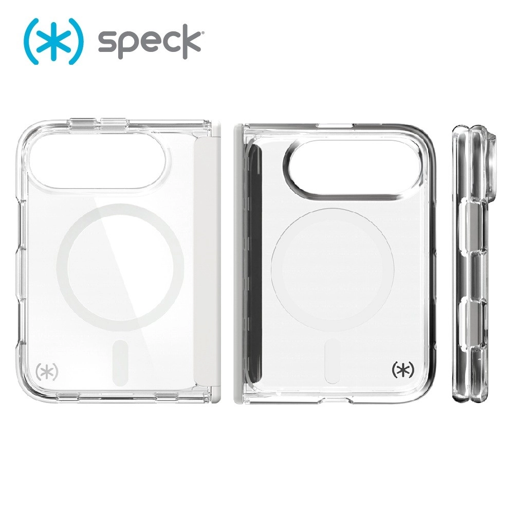 Speck Presidio Perfect-Clear MagSafe iPhone Duo 磁吸透明折疊防摔保護殼
