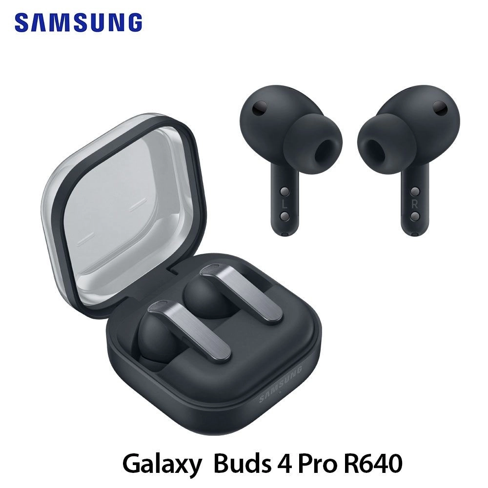 曜石黑【拆封新品】Samsung Galaxy Buds4 Pro 藍芽耳機