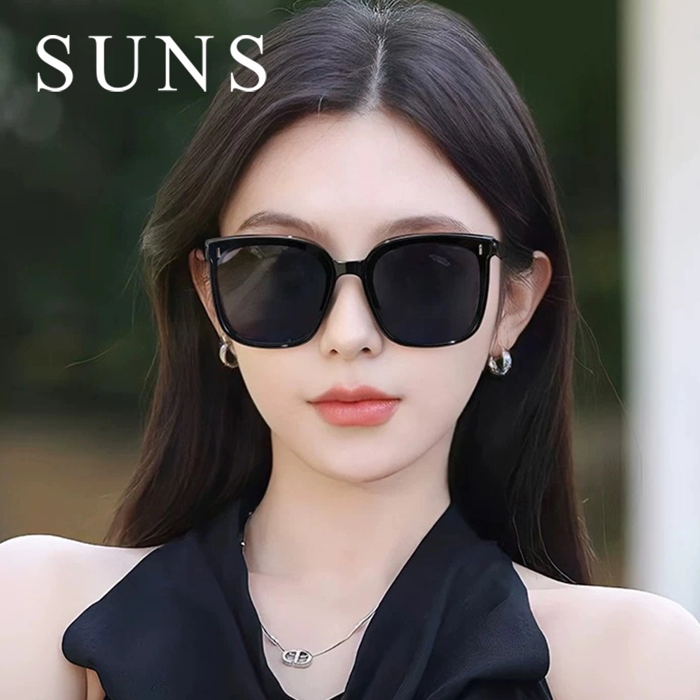 【SUNS】韓版明星款偏光墨鏡  大框TR時尚太陽眼鏡  抗UV400