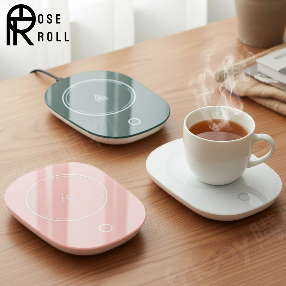 Rose roll
USB感應恆溫保暖杯墊