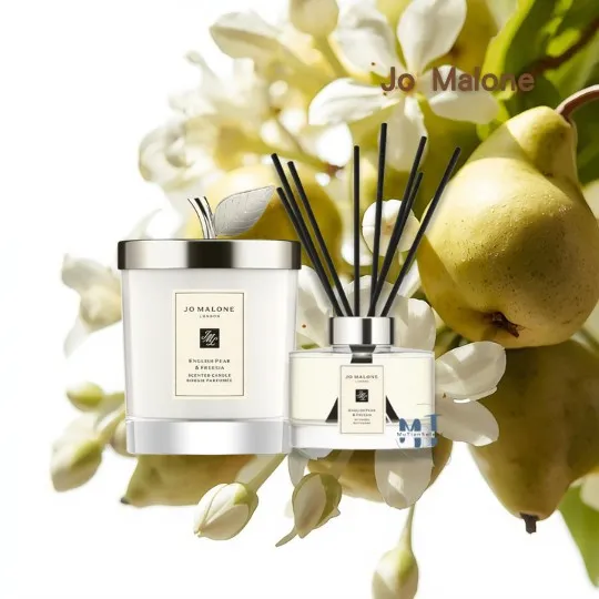 限量 Jo Malone祖馬龍 英國梨與小蒼蘭限定禮盒(擴香165ml+蠟燭200g)