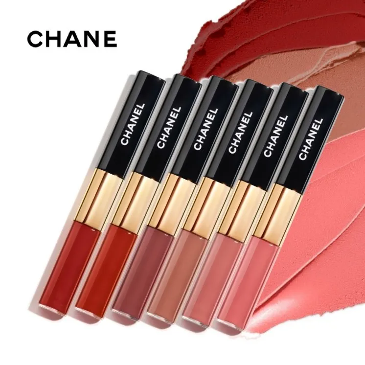 CHANEL 香奈兒 超炫耀持色唇萃4.5ml+3.5ml - 國際航空版( 雙頭唇釉 48 69 186 188 )