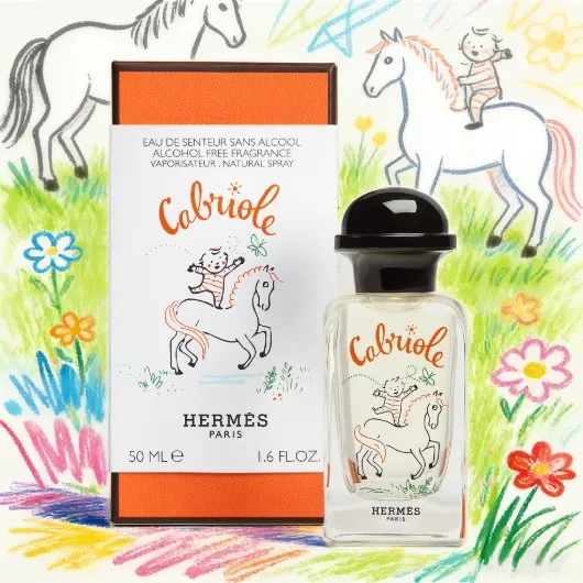 Hermes 愛馬仕Cabriole 香氛水50ml ( 寶寶香水兒童香水無酒精香水桂花