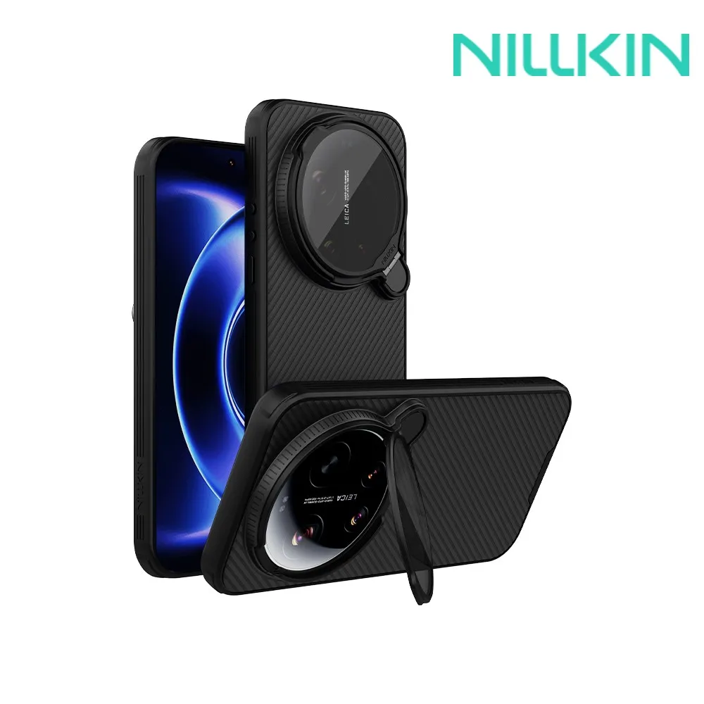 NILLKIN Xiaomi 小米 17 Ultra 5G 黑鏡 Prop 磁吸保護殼 支援MagSafe (二色可選)　黑色(透黑鏡蓋)