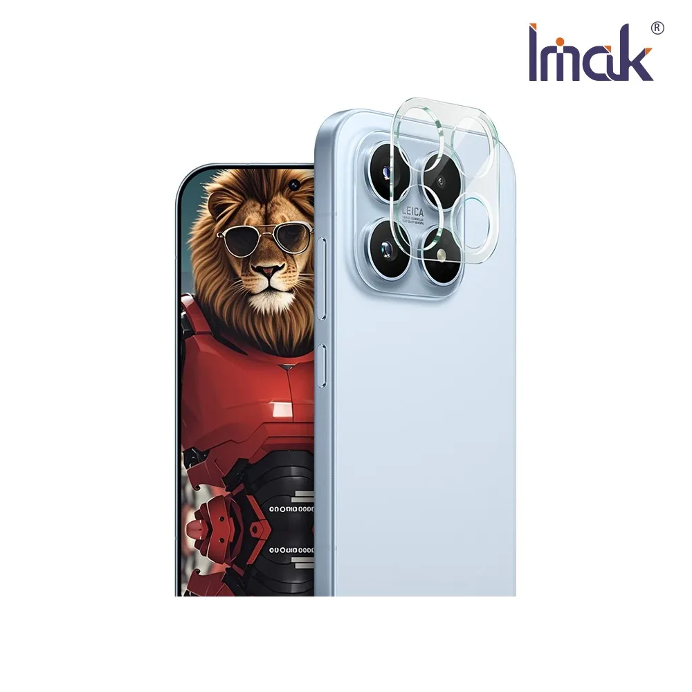 Imak Xiaomi 小米 17 5G 鏡頭玻璃貼(一體式)(透明版/曜黑版) 奈米吸附　透明版