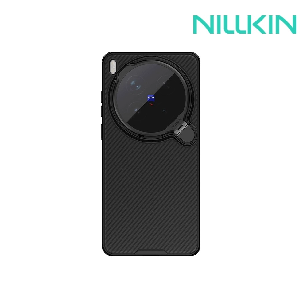 NILLKIN vivo X300 Ultra 5G 黑鏡 Prop 磁吸保護殼 支援MagSafe(二色可選)　黑色(純黑)