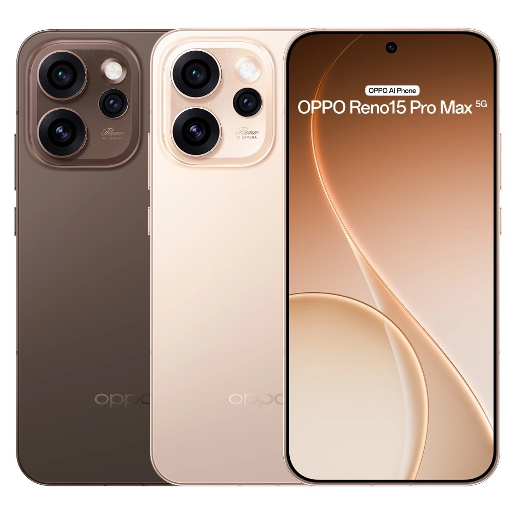 指定品滿額折★OPPO Reno15 Pro Max 12G+512G 智慧手機★送防摔殼+玻璃保貼