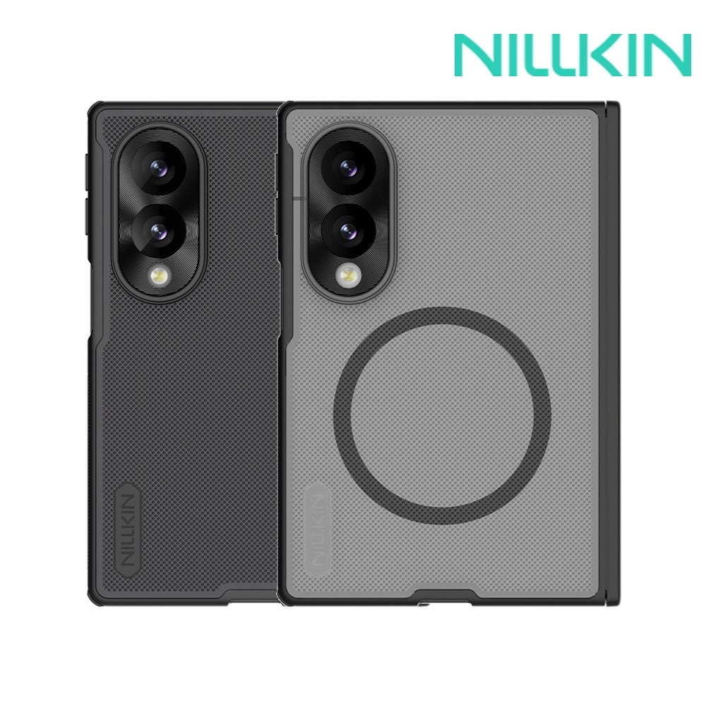NILLKIN SAMSUNG 三星 Z Fold 8 5G 磨砂護盾 Fold 磁吸保護殼 支援MagSafe　黑色(純黑)