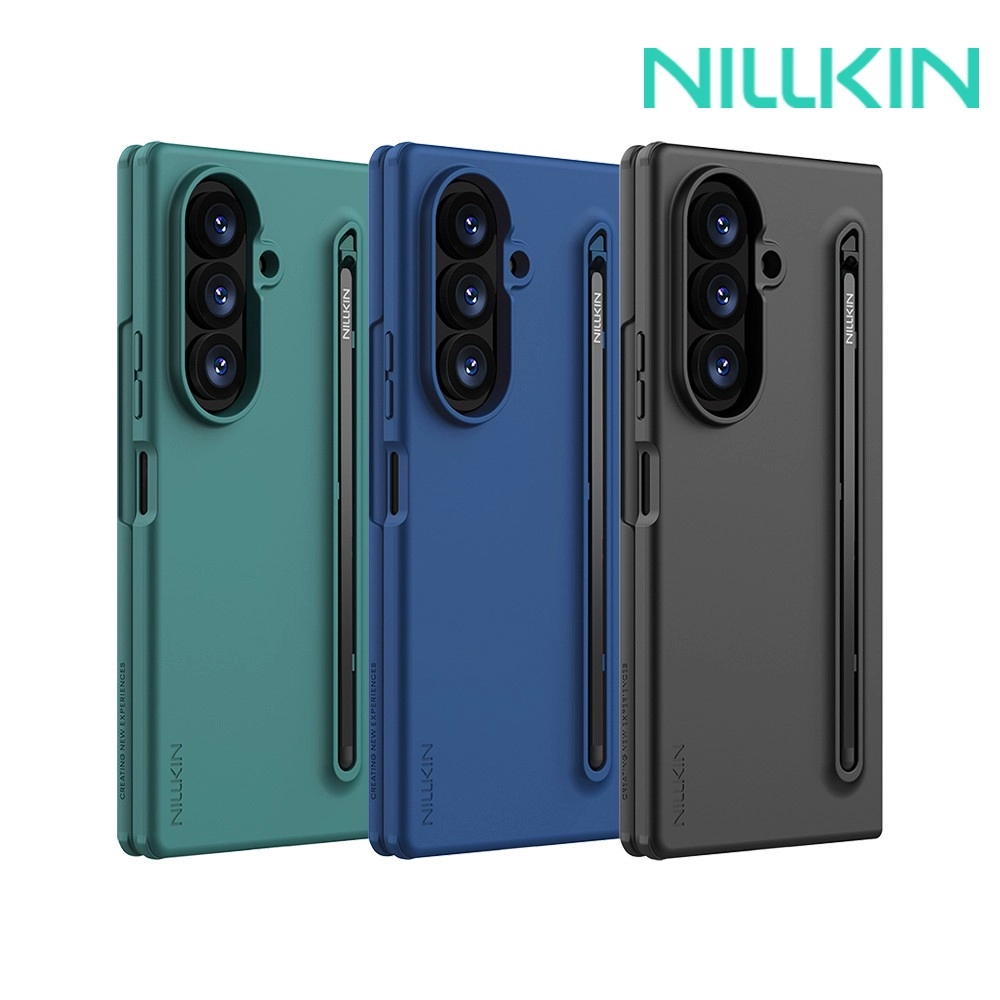 NILLKIN SAMSUNG 三星 Z Fold 8 Ultra 5G 感 Fold 保護殼(攜筆款)　綠色