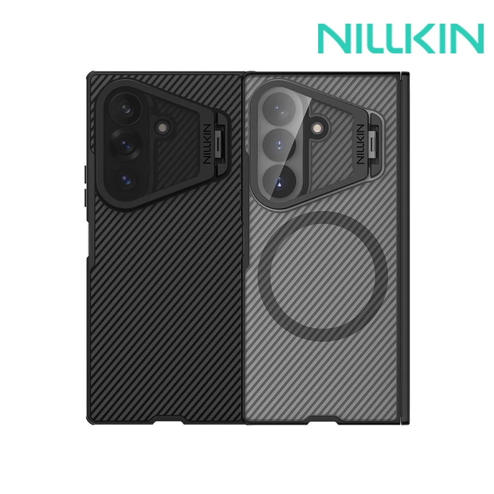NILLKIN SAMSUNG 三星 Z Fold 8 Ultra 黑鏡 Prop 磁吸保護殼 MagSafe