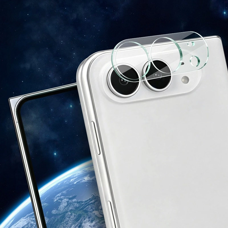 Imak Apple 蘋果 iPhone Duo 鏡頭玻璃貼(一體式)奈米吸附 (三款顏色可選)　透明